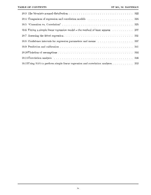 Experimental Statistics for Biological Sciences I - NCSU Statistics ...