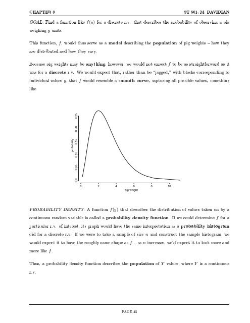 Experimental Statistics for Biological Sciences I - NCSU Statistics ...