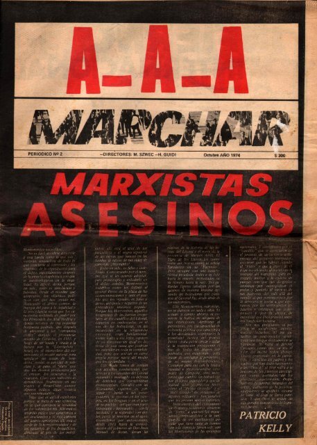 Revista Marchar - 1974 - N° 2 - Ruinas Digitales
