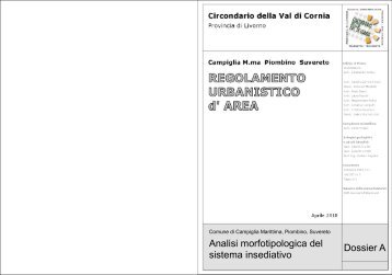 A - Analisi morfo-tipologica del sistema insediativi - Unione dei ...