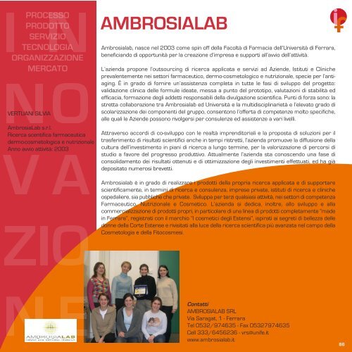 imprenditrici e professioniste per innovare - Alla pari - Regione ...