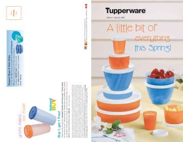 A little bit of - Tupperware