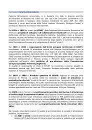 Curriculum Caterina Brancaleoni Caterina ... - Lepida S.p.A.