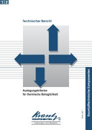 Auslegungskriterien für thermische Behaglichkeit - YIT Group