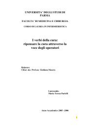 I verbi della cura: ripensare la cura attraverso la voce degli operatori