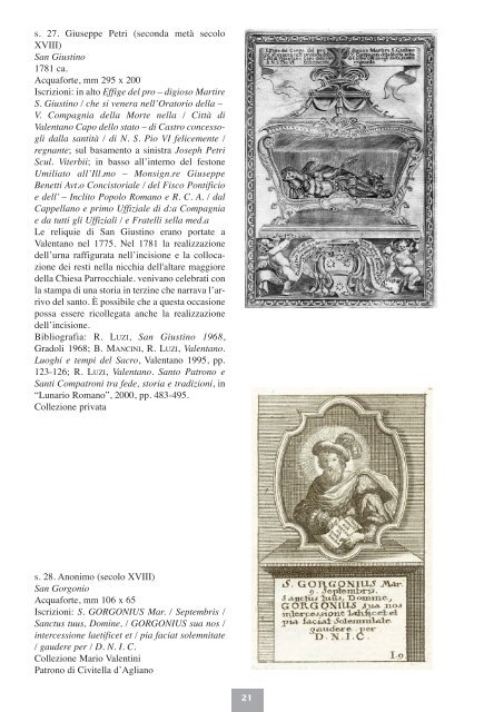 SANTI SU CARTA I Patroni della Tuscia tra stampe e illustrazioni