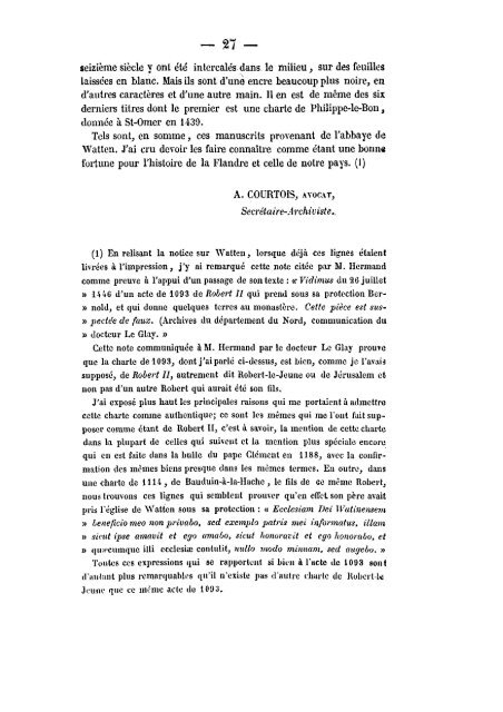 Bulletin Historique Trimestriel Vol. 1 1852-1856 - Ouvrages anciens ...