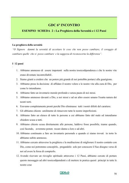 Manuale di terapia per la tossicodipendenza - ASL di Brescia