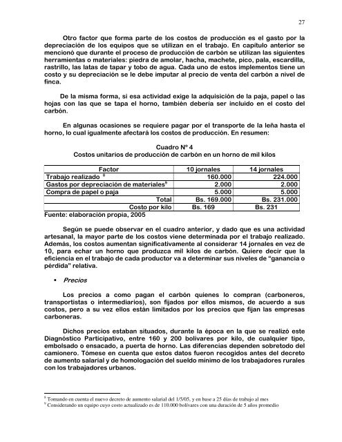 diagnostico participativo sobre la produccion ... - FUNDACITE Lara