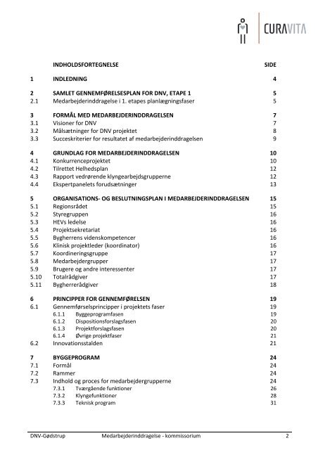 Kommissorium - Det nye hospital i Vest - Region Midtjylland