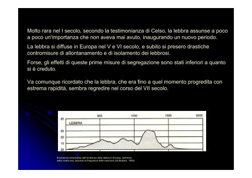 La Lebbra: Paleopatologia e storia della cura e dell'assistenza