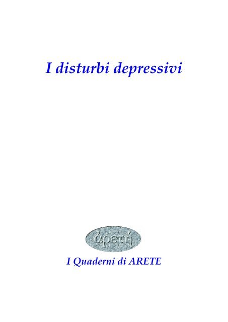 disturbi depressivi - ARETE Onlus