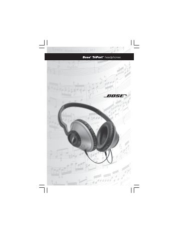 Bose TriPort headphones