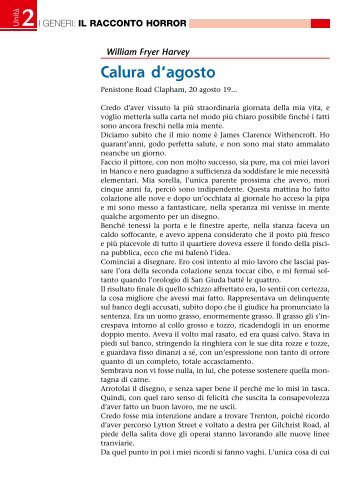 Calura d'agosto di W.F. Harvey