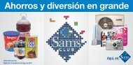 Ahorros y diversión en grande - Sams MX