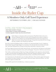 Inside the Ryder Cup - Andrew Harper