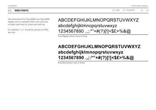 sport 2000 corporate IDeNtItY maNual - Mind Design