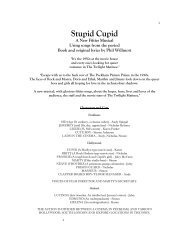 Stupid Cupid - Phil Willmott