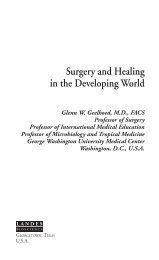 Surgery and Healing in the Developing World - Dartmouth-Hitchcock