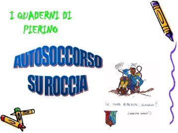 autosoccorso su roccia