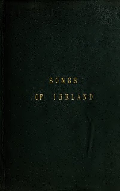 The songs of Ireland - National Library of Scotland