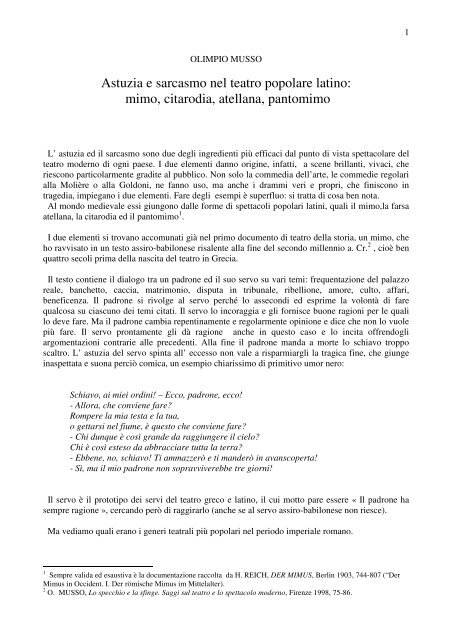 RELAZIONE CONVEGNO ROMA.pdf - Università degli Studi di Firenze