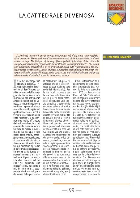 di Emanuele Masiello - Consiglio Regionale della Basilicata