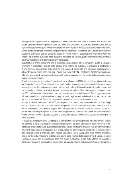 La Provincia di Milano per la pace e la cooperazione in Africa