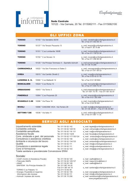 Scarica il mensile in formato pdf - Confartigianato Torino