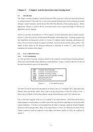 Chapter 2 Computer Assisted Instruction and Learning issues