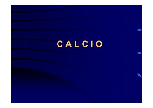 CATIONES Calcio – Magnesio - Potasio Sodio