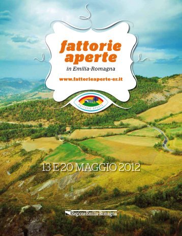 Guida alla Fattorie Aperte dell'Emilia-Romagna 13-20 maggio 2012