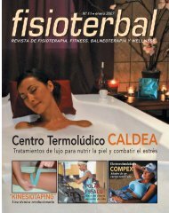 revista de fisioterapia, fitness, balneoterapia y wellness - LookVision