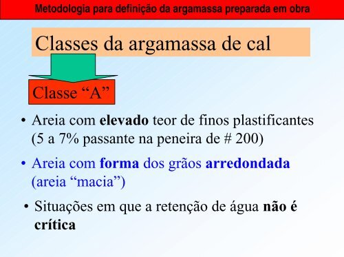 Retenção de água - USP