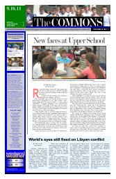 9.16.11 The COMMONS - Riverfield Country Day School