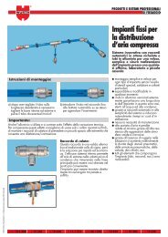 Impianti fissi per la distribuzione d'aria compressa - Würth Italia