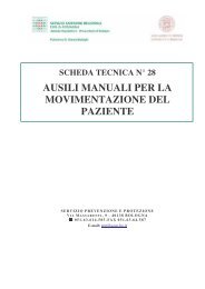 Ausili manuali per la movimentazione del paziente