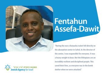 Fentahun Assefa-Dawit - Jewish Agency for Israel