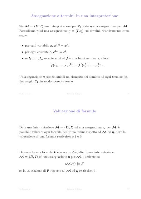 Complessit`a Logica del primo ordine