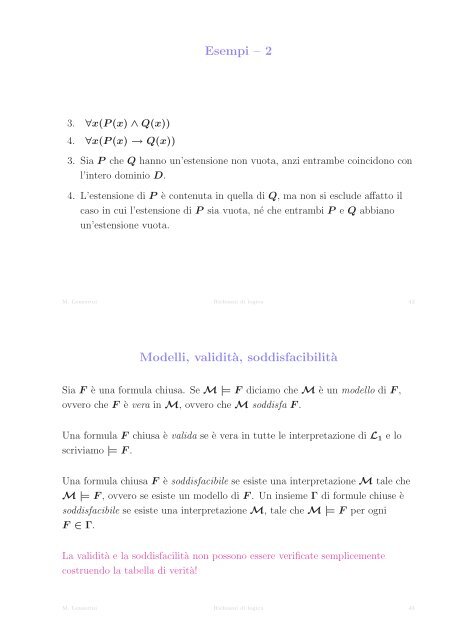 Complessit`a Logica del primo ordine