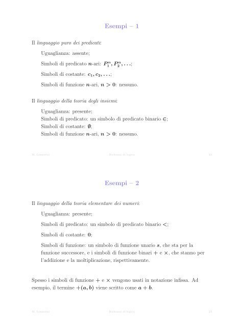Complessit`a Logica del primo ordine