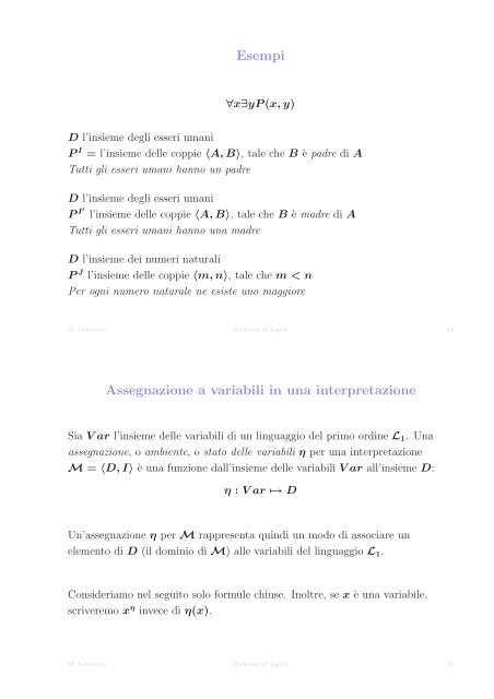 Complessit`a Logica del primo ordine