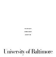 University of Baltimore