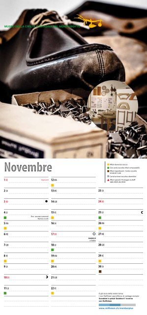 calendario ecologico 2013 - Stabio