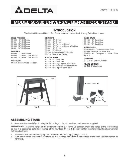 Universal Tool Stand