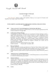 Curriculum Scientifico e Professionale - Lessico Intellettuale ...