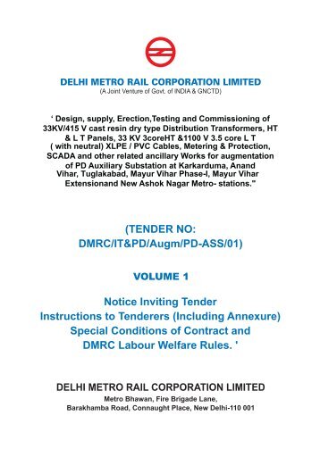 section 1 - Delhi Metro Rail Corporation