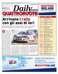 Arrivano i rally con gli assi di ieri - Editoriale Domus