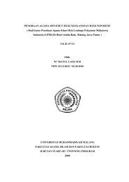 PENODAAN AGAMA MENURUT HUKUM ISLAM DAN HUKUM ...