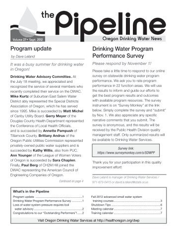 September 2012 Pipeline - Public Health